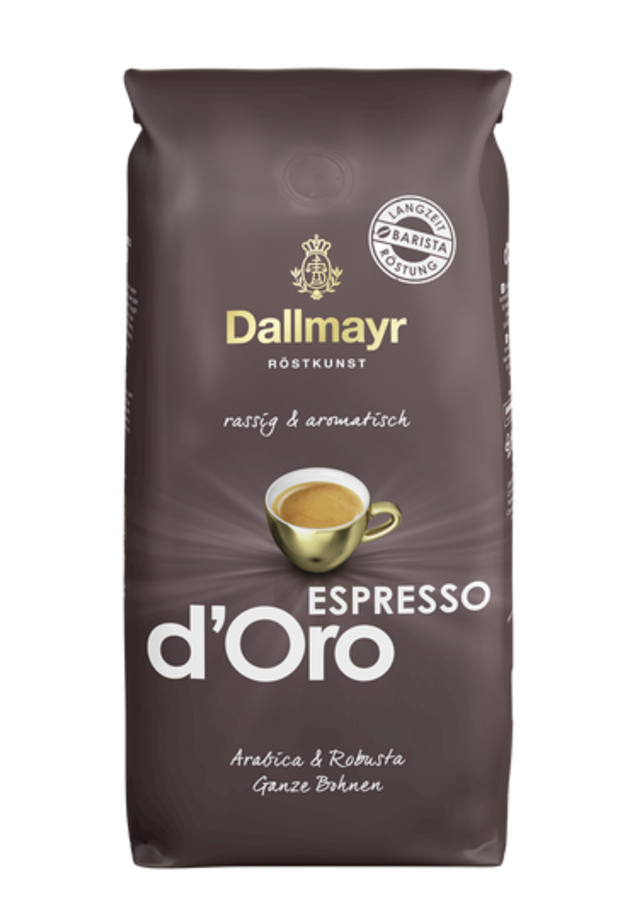 Кофе Dallmayr ESPRESSO D'ORO 1 кг в зернах - фото 1 - id-p223568000