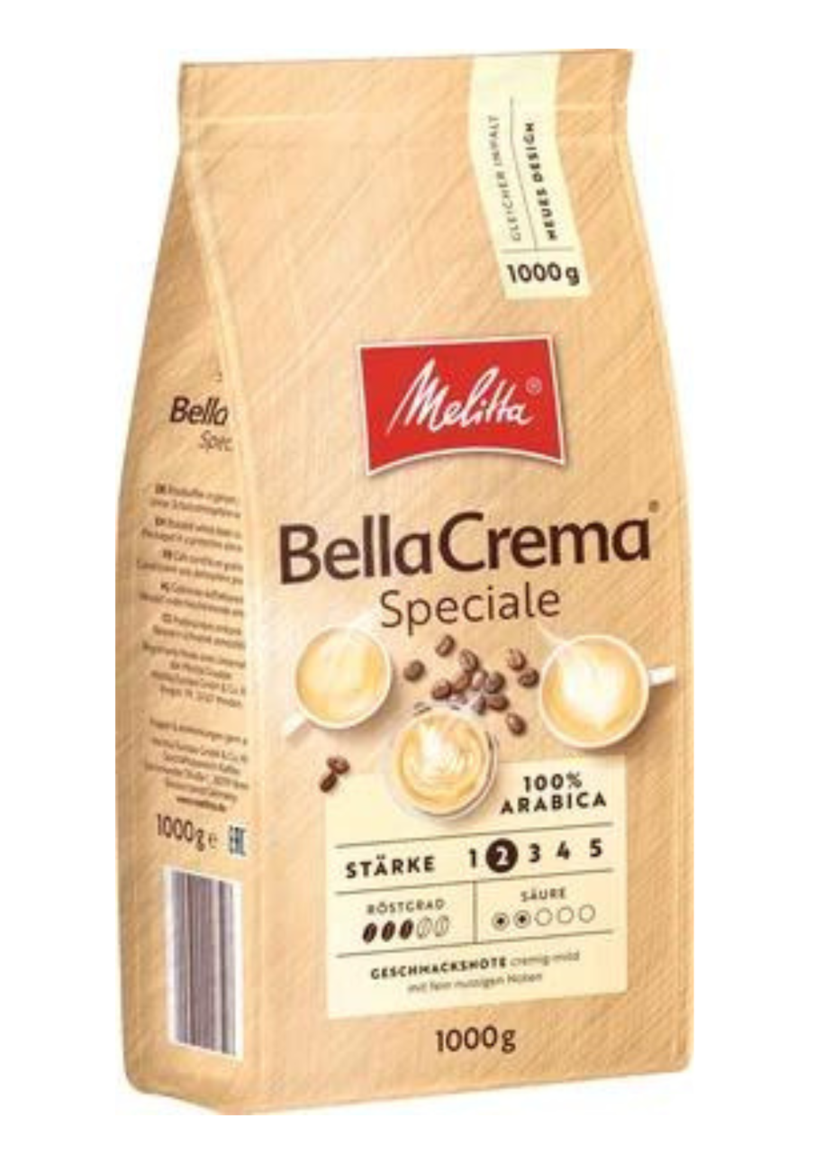 Кофе в зернах MELITTA BELLA CREMA SPECIALE 1 кг