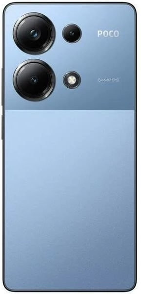 Смартфон POCO M6 Pro 12GB/512GB с NFC международная версия синий - фото 3 - id-p223568114