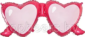 Шар (43''/109 см) Сердце, Солнечные очки, 1 шт.