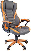Кресло CHAIRMAN Game 22 (серый/оранжевый)