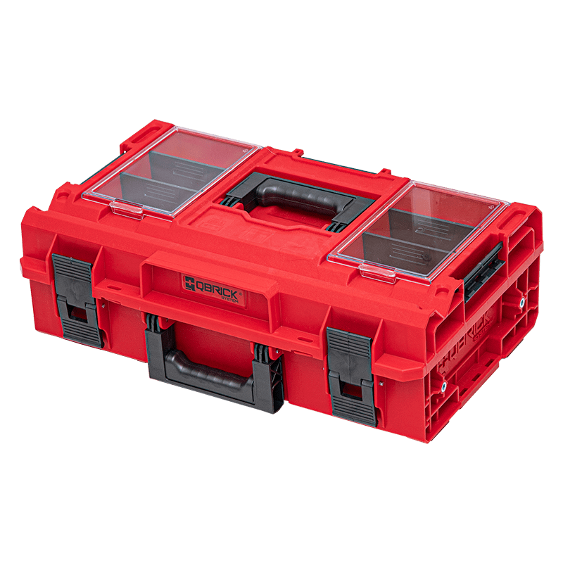 Ящик для инструментов Qbrick System ONE 200 Profi 2.0 RED Ultra HD Custom, красный - фото 1 - id-p195049690