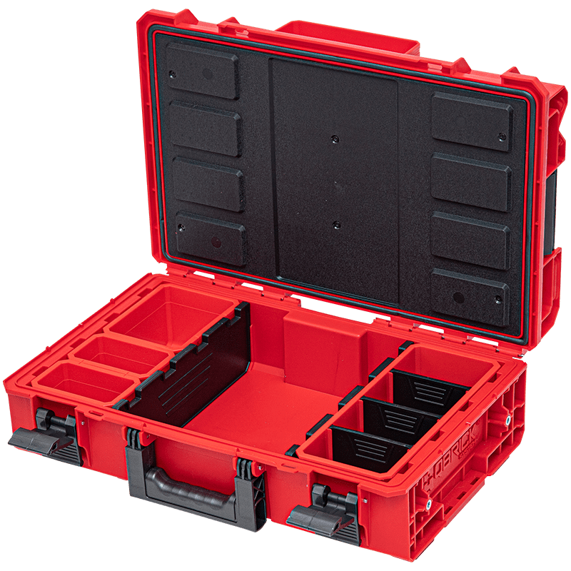 Ящик для инструментов Qbrick System ONE 200 Profi 2.0 RED Ultra HD Custom, красный - фото 3 - id-p195049690