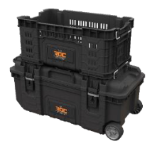 Ящик для инструментов Keter ROC PRO GEAR CRATE 2.0, черный - фото 6 - id-p223025821