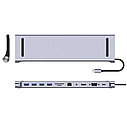 Mivo MH-1101 Многофункциональный USB HUB разветвитель 11в1 для компьютера, фото 2