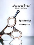 Ножницы парикмахерские Babetta 5 класс филировочные размер 6,0 Diamond Line, фото 5