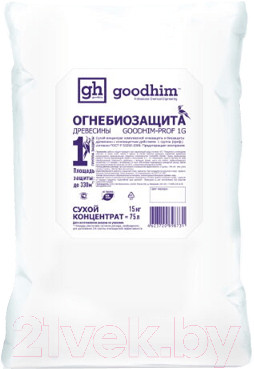 Защитно-декоративный состав GoodHim 1G Dry Огнебиозащита 1 группы / 98731 - фото 1 - id-p223568827