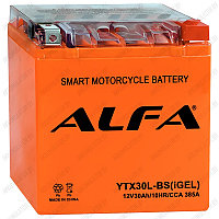 Alfa Smart Motorcycle AGM YTX30L-BS