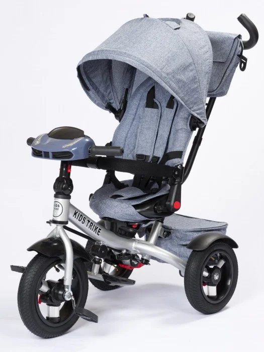 Трехколесный велосипед трансформер  Kids Trike Lux Comfort,надувные колеса 12/10