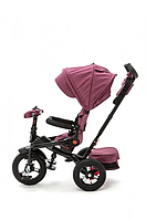 Трехколесный велосипед трансформер Kids Trike Lux Comfort, надувные колеса 12/10