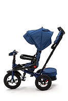 Трехколесный велосипед трансформер Kids Trike Lux Comfort,надувные колеса 12/10