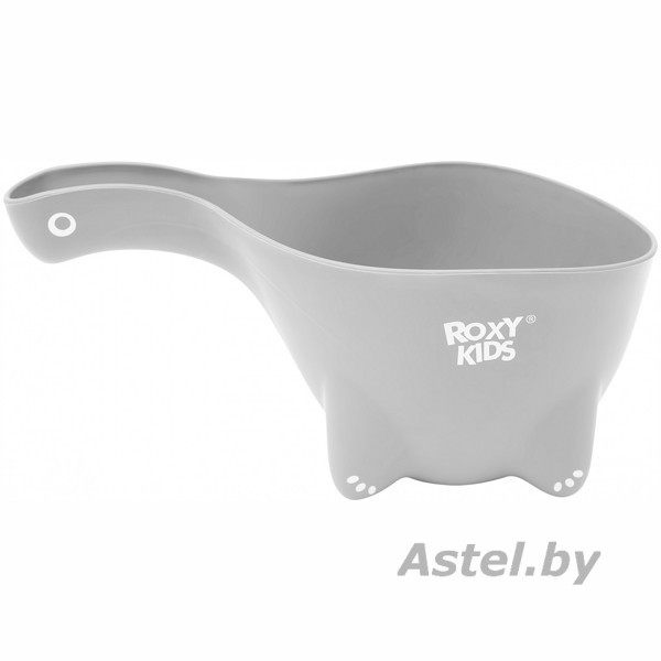 Ковшик для ванны Roxy-Kids Dino Scoop Серый RBS-002-G (0,8л) - фото 1 - id-p223572028