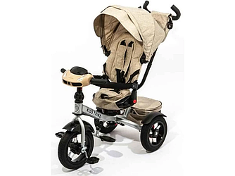 Трехколесный велосипед трансформер Kids Trike Lux Comfort, надувные колеса 12/10