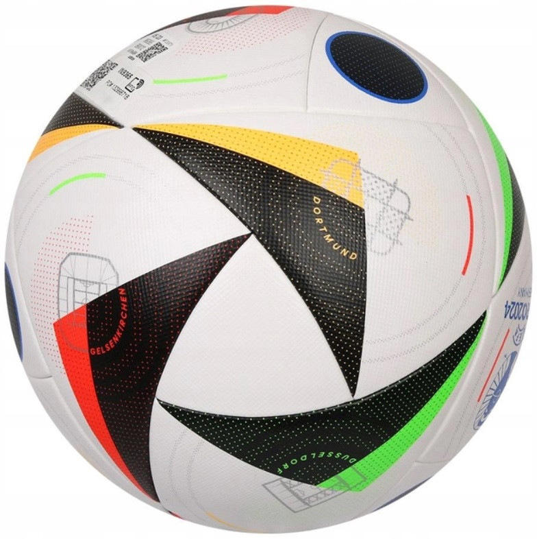 Мяч футбольный №5 Adidas Fussballliebe Competition EURO 24 FIFA - фото 3 - id-p223572037