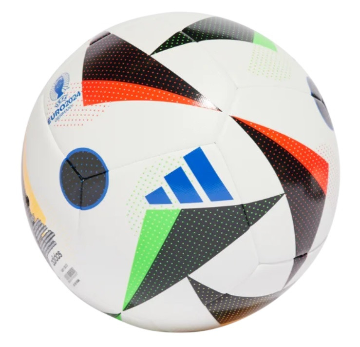 Мяч футбольный №4 Adidas Fussballliebe Match Ball Replica Training EURO 24 - фото 1 - id-p223572038
