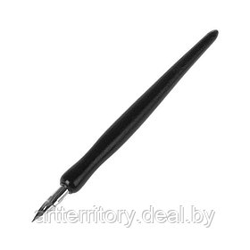 Деревянная ручка-держатель для пера (с пером)
