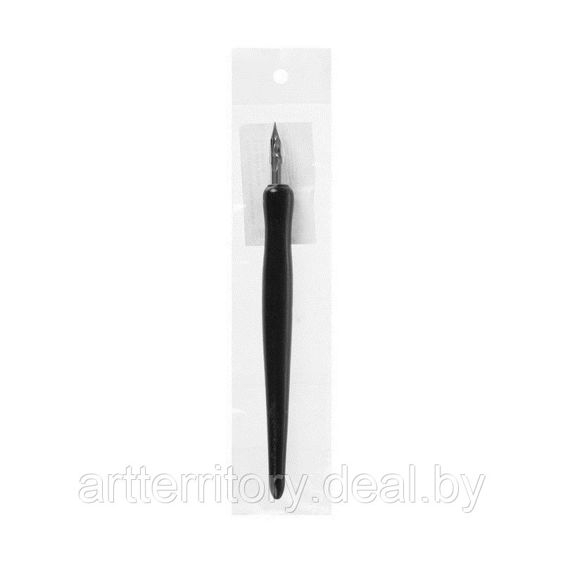 Деревянная ручка-держатель для пера (с пером) - фото 2 - id-p223572157