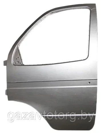 Дверь левая ГАЗ 3302, 2705 Газель под ручку н/о и замок двери н/о,(ОАО ГАЗ), 3302-6100015-30