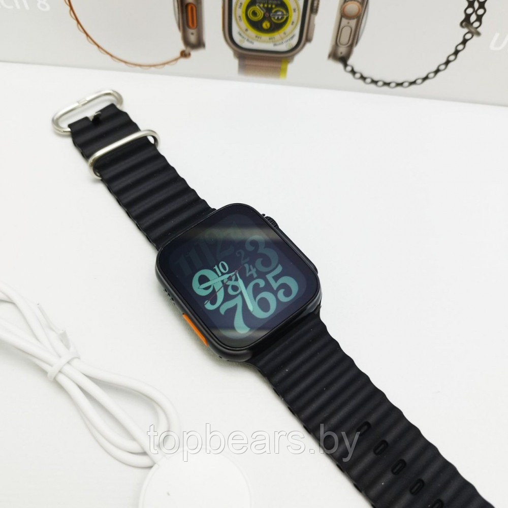 Умные смарт-часы Smart Watch 8 Ultra Черный - фото 6 - id-p223573694