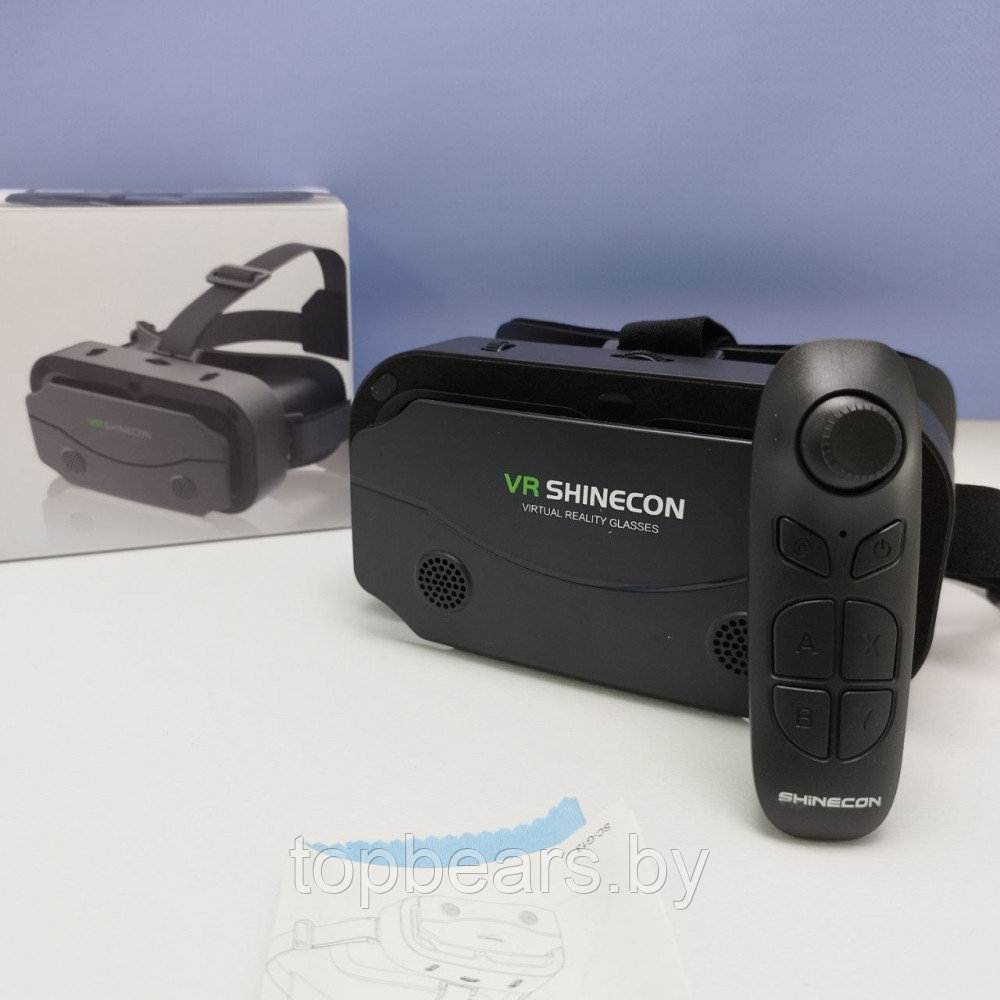 Очки виртуальной реальности VR SHINECON SC-G13 для смартфонов с диагональю 4.7-7.2 дюйма - фото 4 - id-p223573695