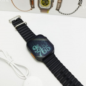 Умные смарт-часы Smart Watch 8 Ultra Черный - фото 1 - id-p223575843