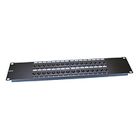 Hyperline PP3-19-32-8P8C-C5E-110D Патч-панель 19", 2U, 32 порта RJ-45, категория 5e, Dual IDC," ROHS, цвет