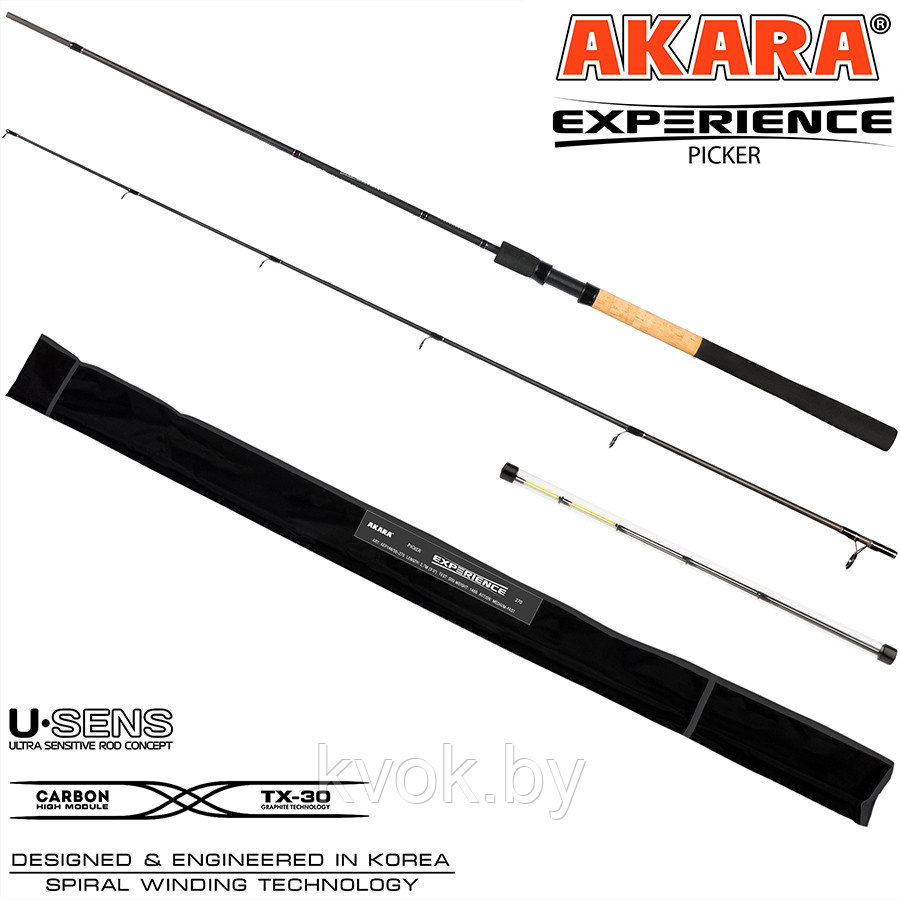 Фидерное удилище Akara Experience Picker TX-30 (10-30-50) 2.4 м