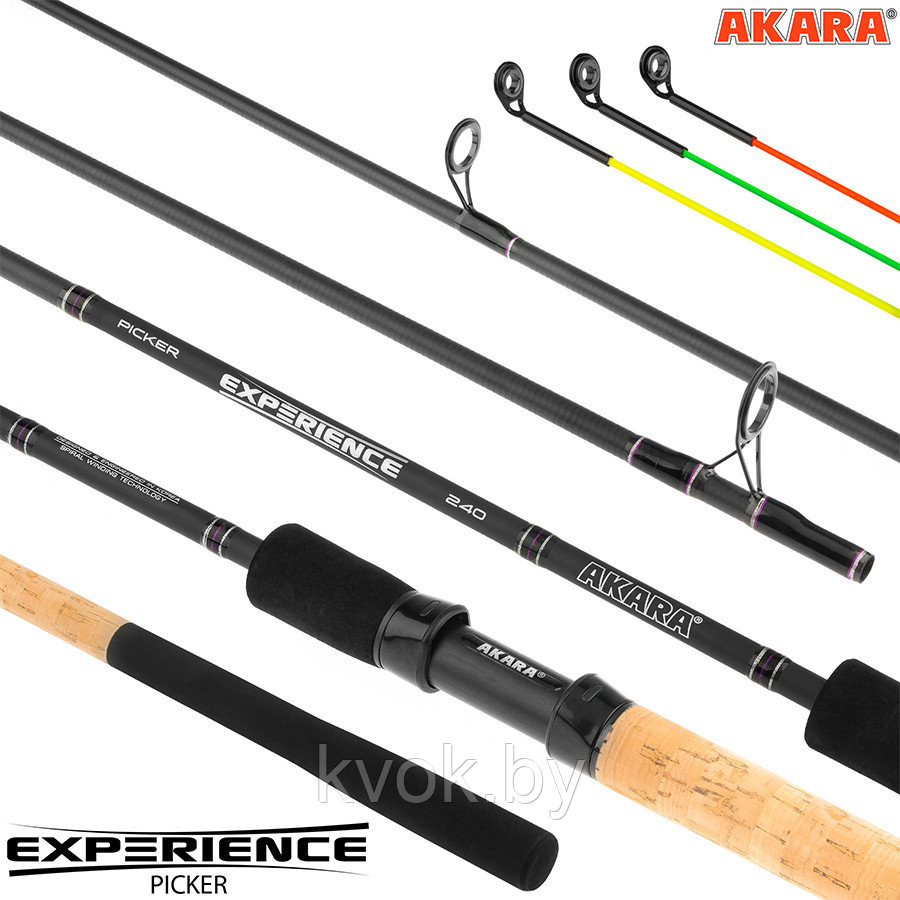 Фидерное удилище Akara Experience Picker TX-30 (10-30-50) 2.4 м - фото 2 - id-p223580760