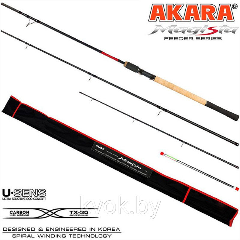 Фидерное удилище Akara Magista Feeder TX-30 (40-60-80) 3.6 м