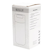 Вакуумная герметичная термокружка Kelly, 450 мл, черный, фото 3
