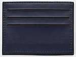 Визитница карманная подарочная (картхолдер) President 97*75 мм, темно-синяя