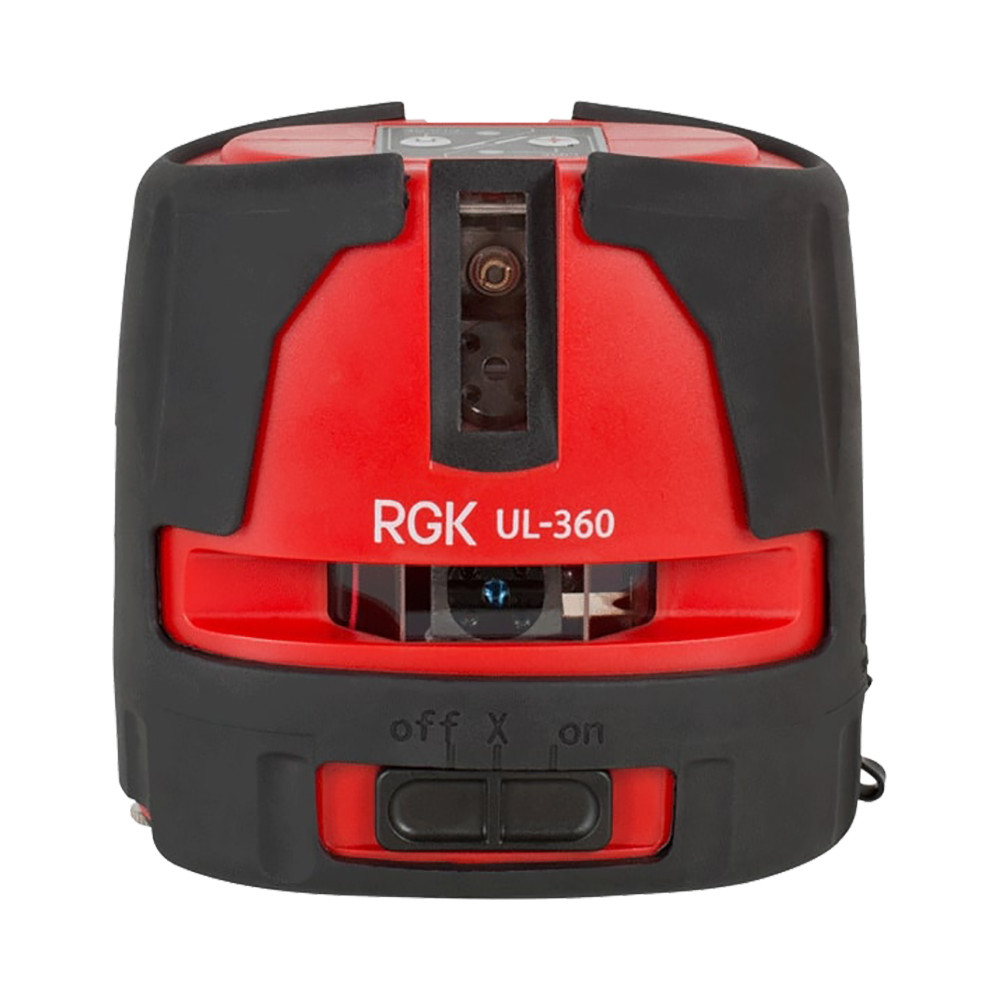 752718 Комплект: лазерный уровень RGK UL-360 + штатив приемник рейка - фото 2 - id-p223581196