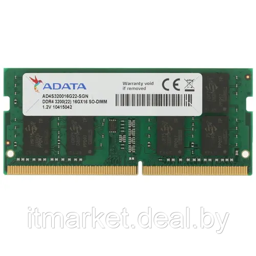Модуль памяти 16Gb ADATA Premier (AD4S320016G22-SGN) - фото 1 - id-p223581008