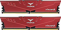 Модуль памяти 32Gb (2*16Gb) Team T-Force Vulcan Z Red (TLZRD432G3200HC16FDC01)