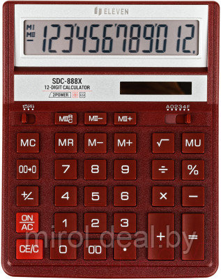 Калькулятор Eleven SDC-888X-RD - фото 2 - id-p223582187