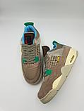 Кроссовки мужские Jordan 4 Retro SP 30th Anniversary Union Taupe / демисезонные / повседневные, фото 4