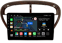 Штатная магнитола Canbox для Peugeot 607 (2000-2010) на Android 10 (4G-SIM, 4/64, DSP, QLed) под дерево