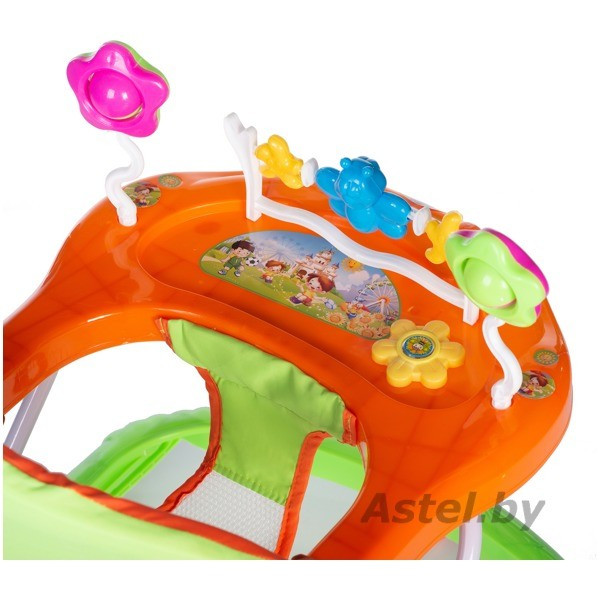 Ходунки BabyHit Jolly Ride BW110 (orange) оранжевый - фото 4 - id-p223589902