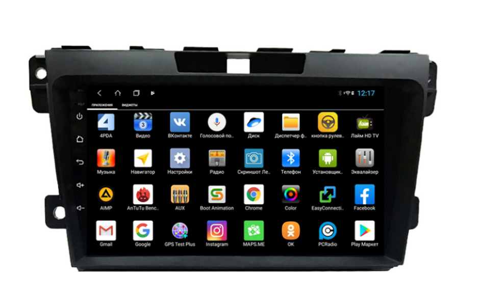 Штатная магнитола Parafar для Mazda CX-7 2008-2012 поддержка BOSE на Android 13 +4G модем (4/64gb)