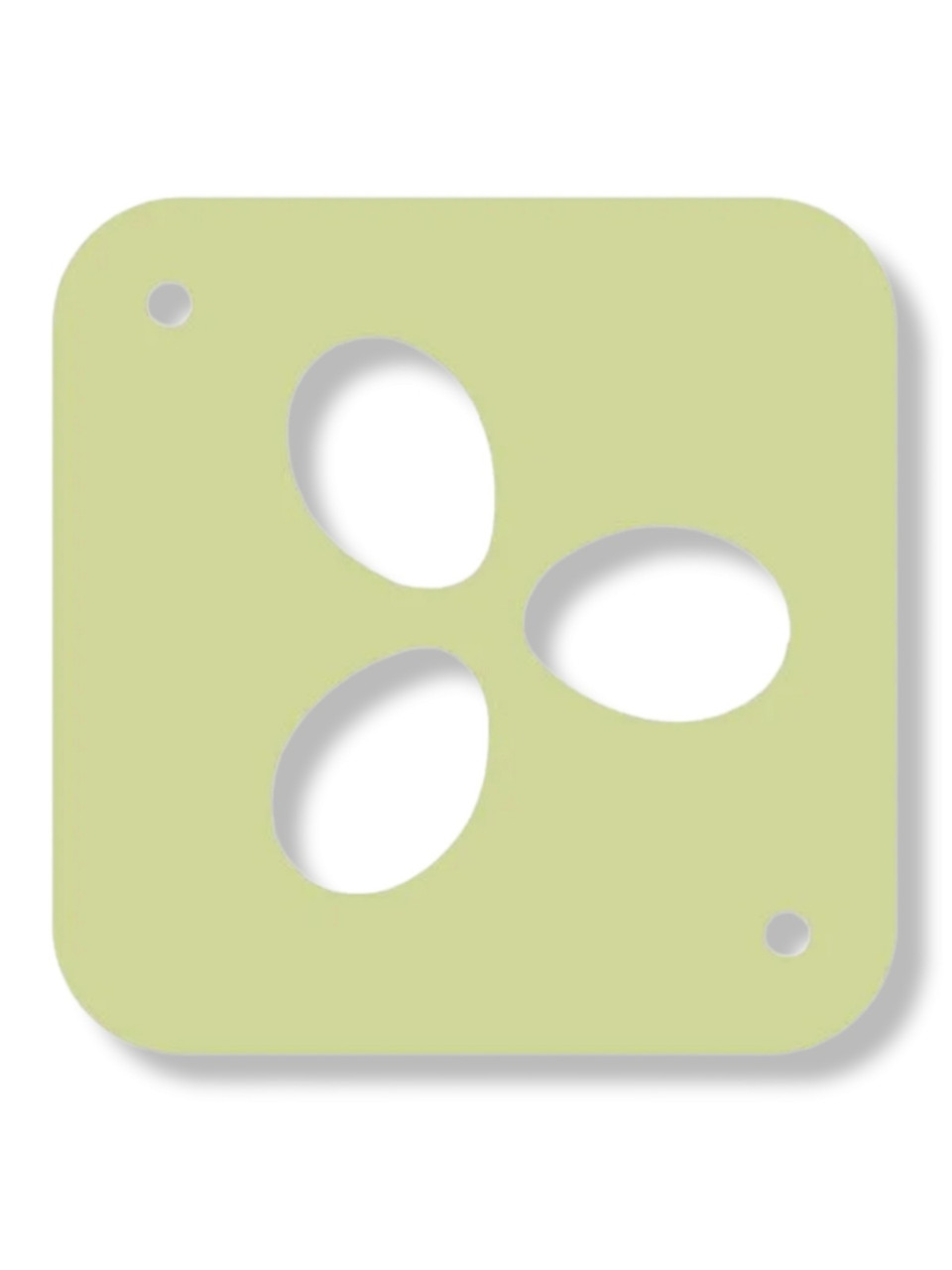 Решетка в овоскоп «ОВ-6» на 3 перепелиных яйца - фото 1 - id-p213387654