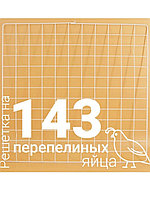 Решетка перепелиная на 143 яйца к инкубаторам «Несушка»,»Наседка», «БИ-2»