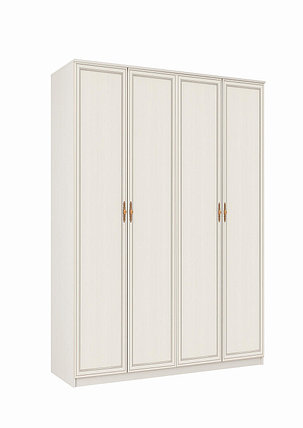 Шкаф для одежды 06.39 четырехдверный Габриэлла (2 варианта цвета) фабрика Олмеко (возможен с зеркалами), фото 2