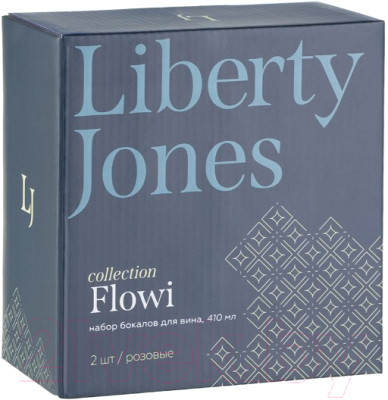 Набор бокалов Liberty Jones Flowi / HM-LJ-FL-WGLS-P410-2 - фото 3 - id-p223593277