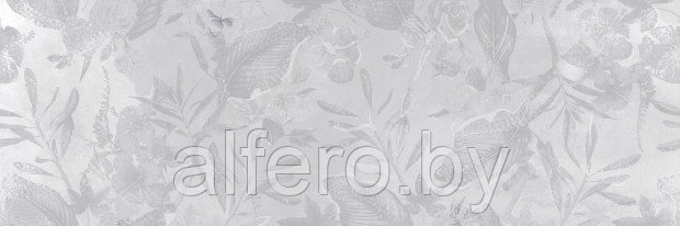 Плитка Meissen Keramik Bosco Verticale серый рельеф 25x75 BVU092
