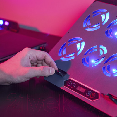 Подставка для ноутбука Evolution LCS-06 RGB с активным охлаждением - фото 10 - id-p223599229