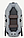 Надувная лодка ПВХ для рыбалки SHARKS S 260, слань в комплекте, фото 2