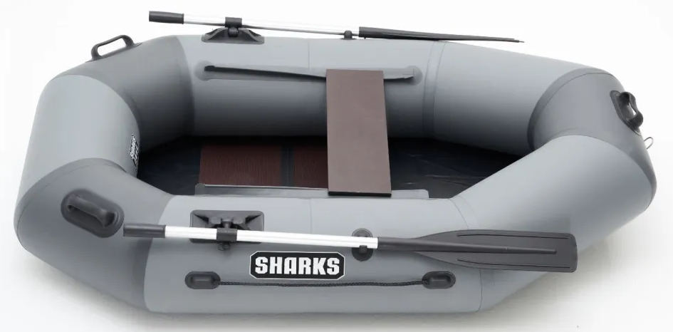 Надувная лодка ПВХ для рыбалки SHARKS S 200, слань в комплекте - фото 5 - id-p223599596