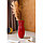Ваза керамическая "Лина", (h)28см, красная Керамика ручной работы Узор из граней 5572801, фото 2
