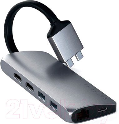 Док-станция для ноутбука Satechi 2xUSB-C / ST-TCDMMAM - фото 3 - id-p223532196