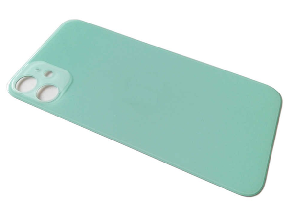Задняя крышка для Apple iPhone 11 (широкое отверстие под камеру), зеленая, фото 2